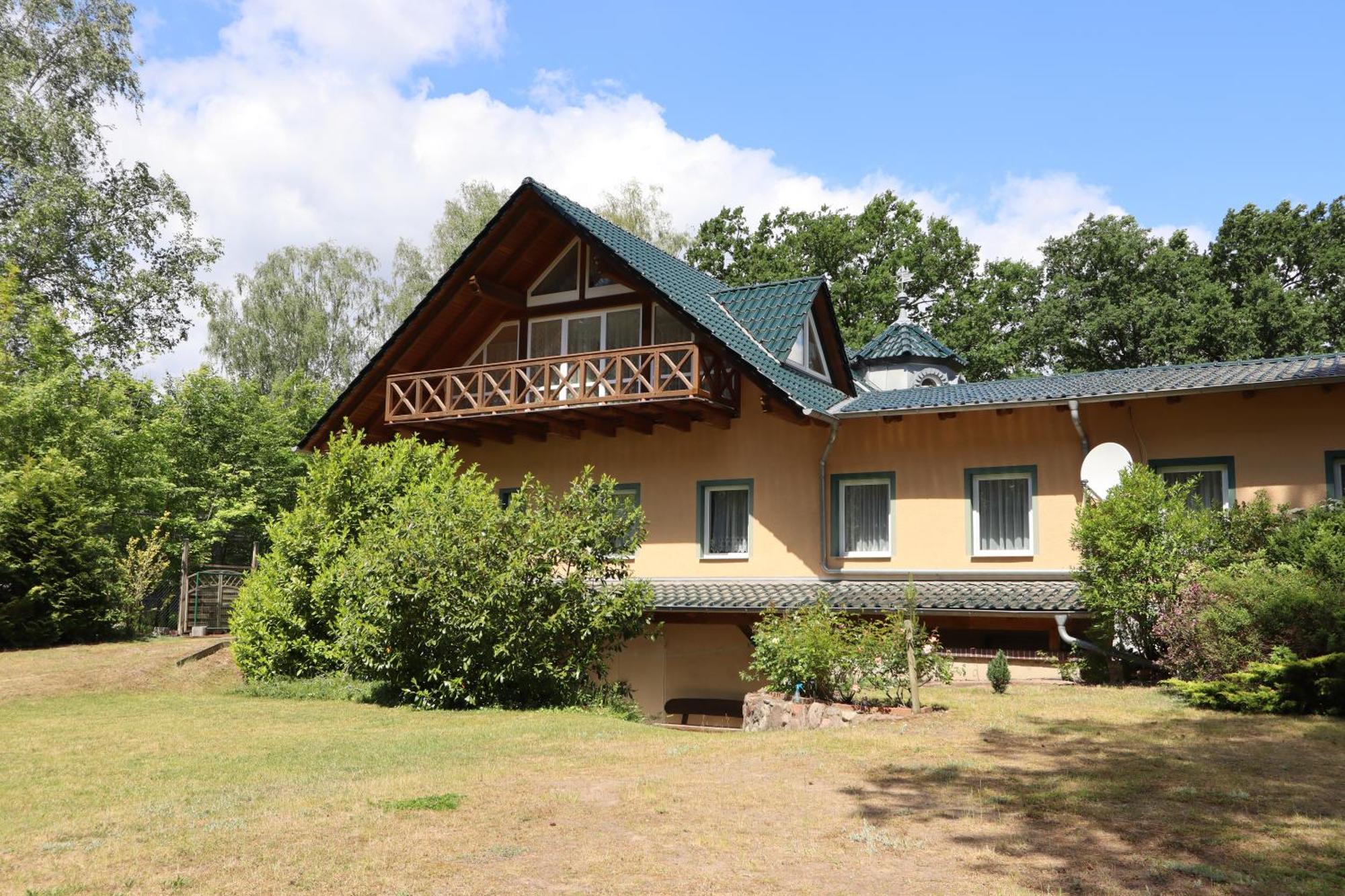 Ferienhaus Star Villa-Paelitzsee Grosszerlang Bagian luar foto